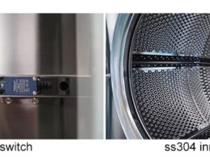 Hệ thống khoá an toàn cho máy giặt công nghiệp