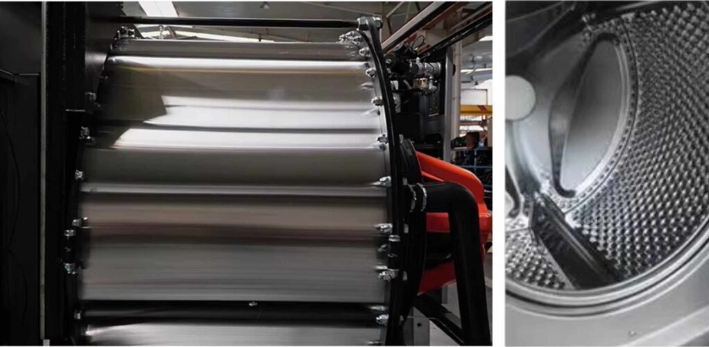 Lồng giặt inox 304 – bền bỉ, chống ăn mòn