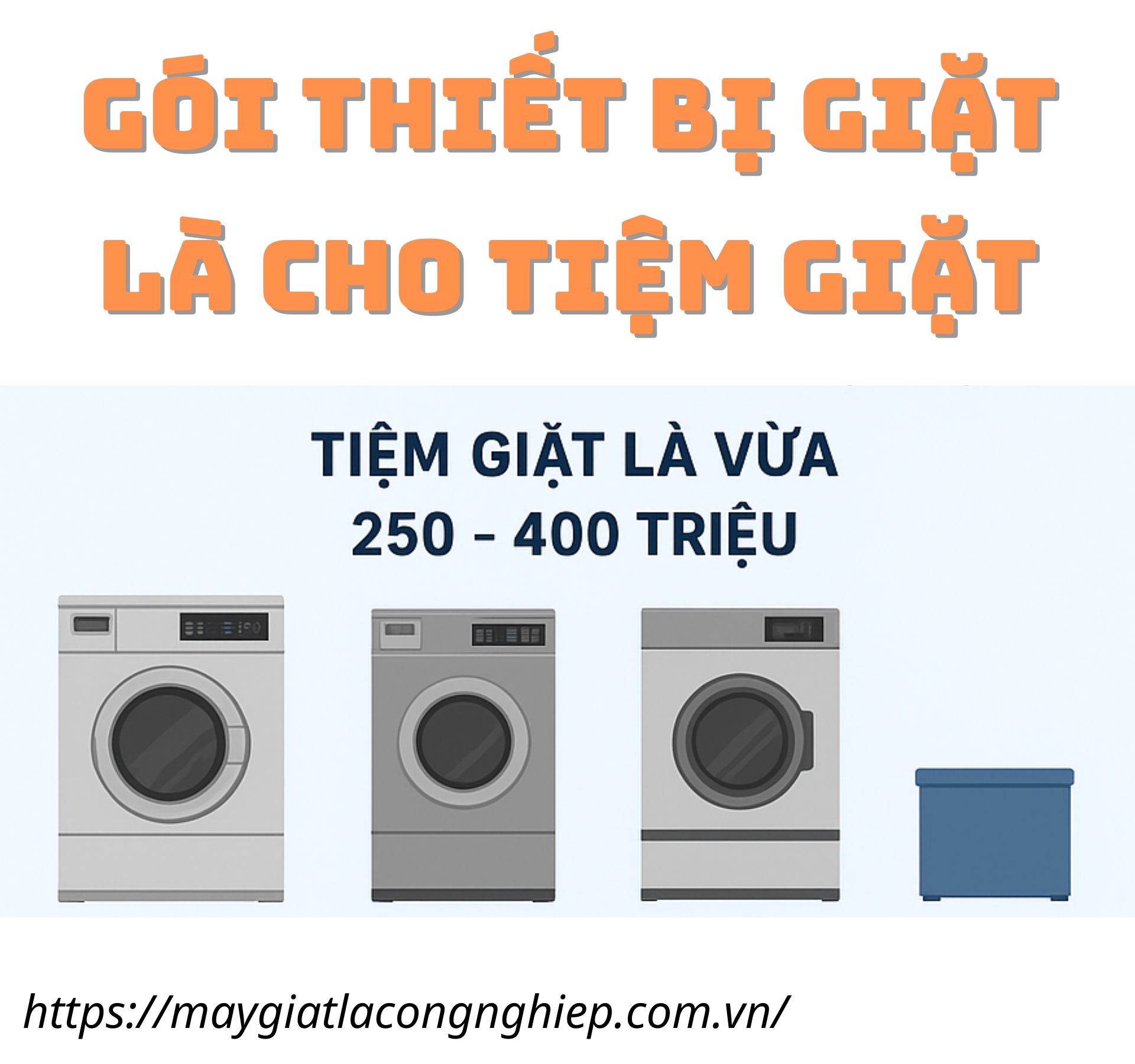Mô hình lớn (xưởng giặt mini)