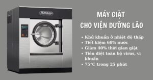 Máy Giặt Cho Viện Dưỡng Lão