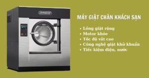 Máy giặt chăn khách sạn