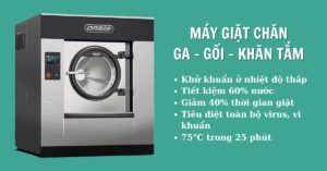 Máy giặt chăn – ga – gối – khăn tắm