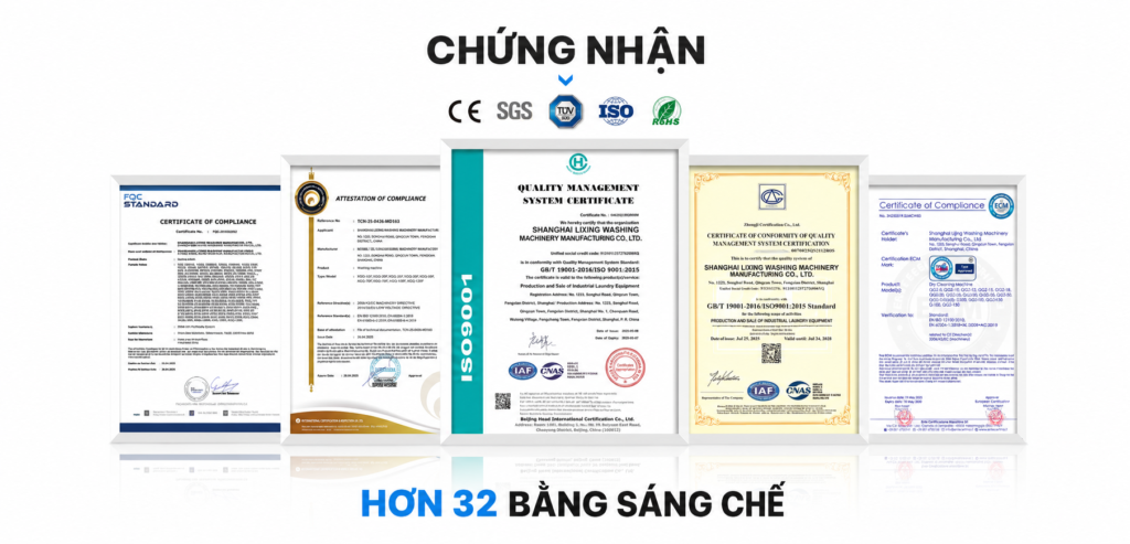 Chứng chỉ CE ISO RoHS của SHANGHAI LIJING