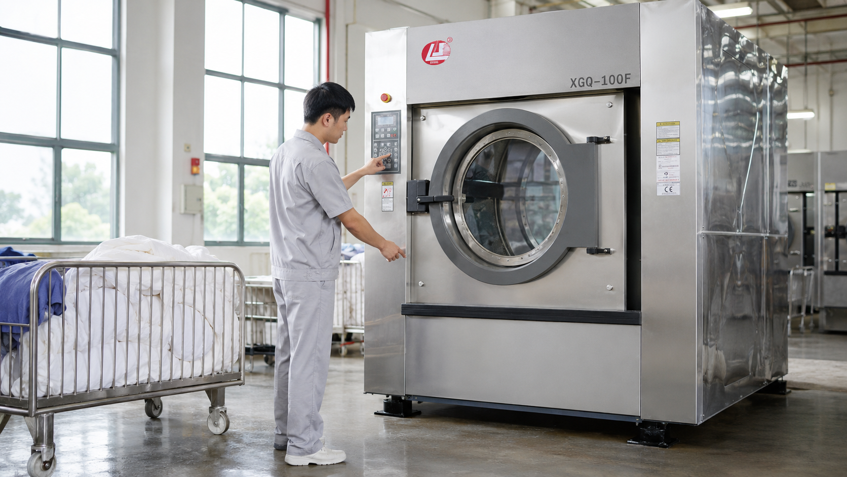 Bảng điều khiển và khóa cửa máy giặt XGQ-100F