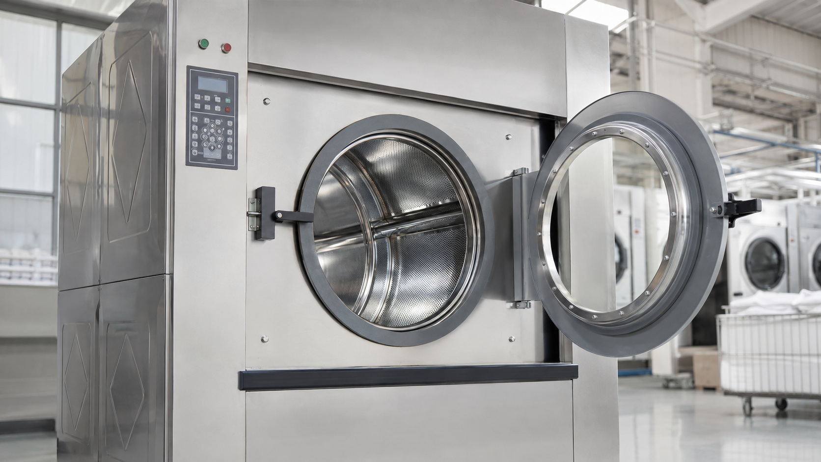 Lồng giặt 961 lít máy giặt công nghiệp XGQ-100F Lồng giặt 961 lít máy giặt công nghiệp XGQ-100F