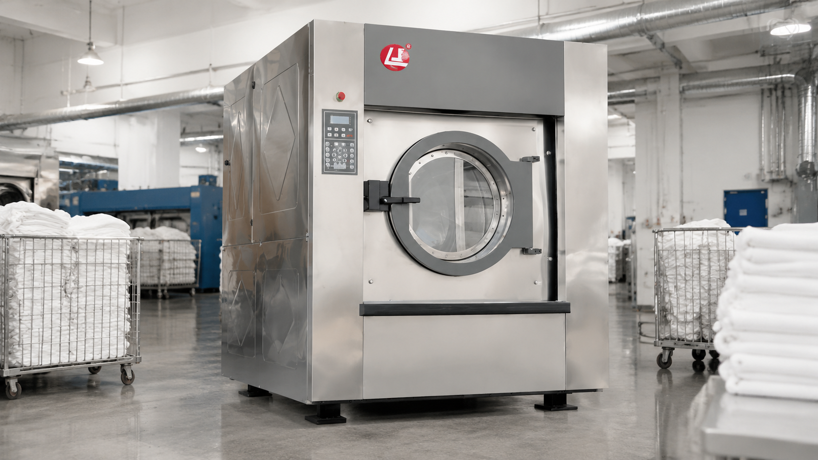 Máy giặt công nghiệp 100kg SHANGHAI LIJING XGQ-100F