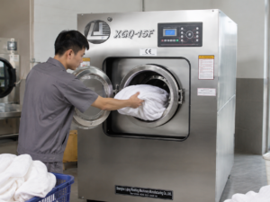 Máy giặt công nghiệp 15kg cho tiệm giặt là