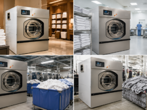 Ứng dụng máy giặt công nghiệp 50kg SHANGHAI LIJING