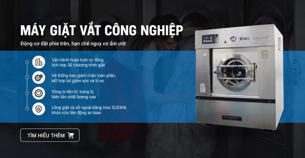 Máy giặt công nghiệp lijing shanghai