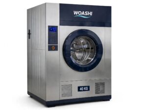 Máy giặt WOASHI WH40 40kg 350G SXT400F Heavy Duty 5+5 hóa chất van khí nén cửa lớn 600mm