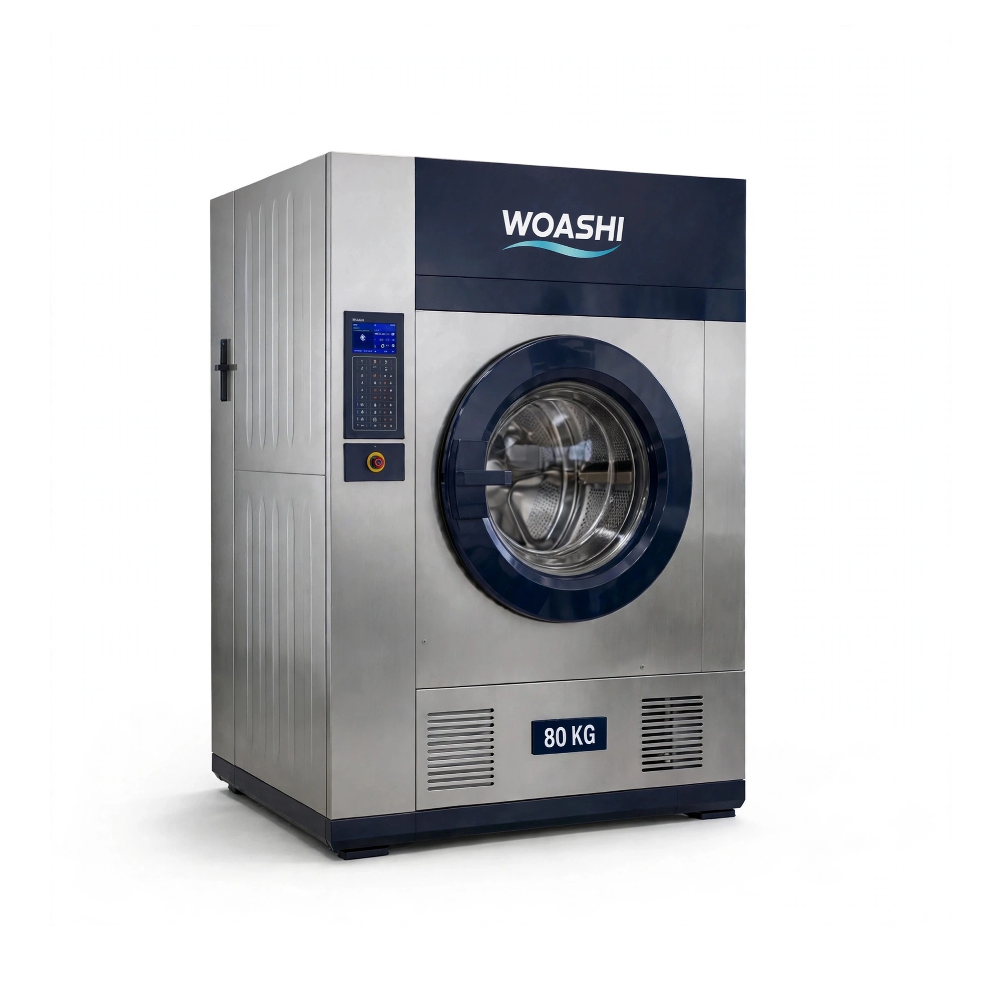 Máy giặt công nghiệp WOASHI WS80 80kg 350G SXT800F Heavy Duty
